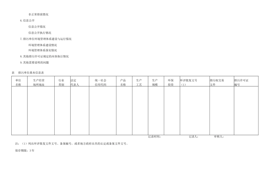 新版企业环境管理台账_第2页