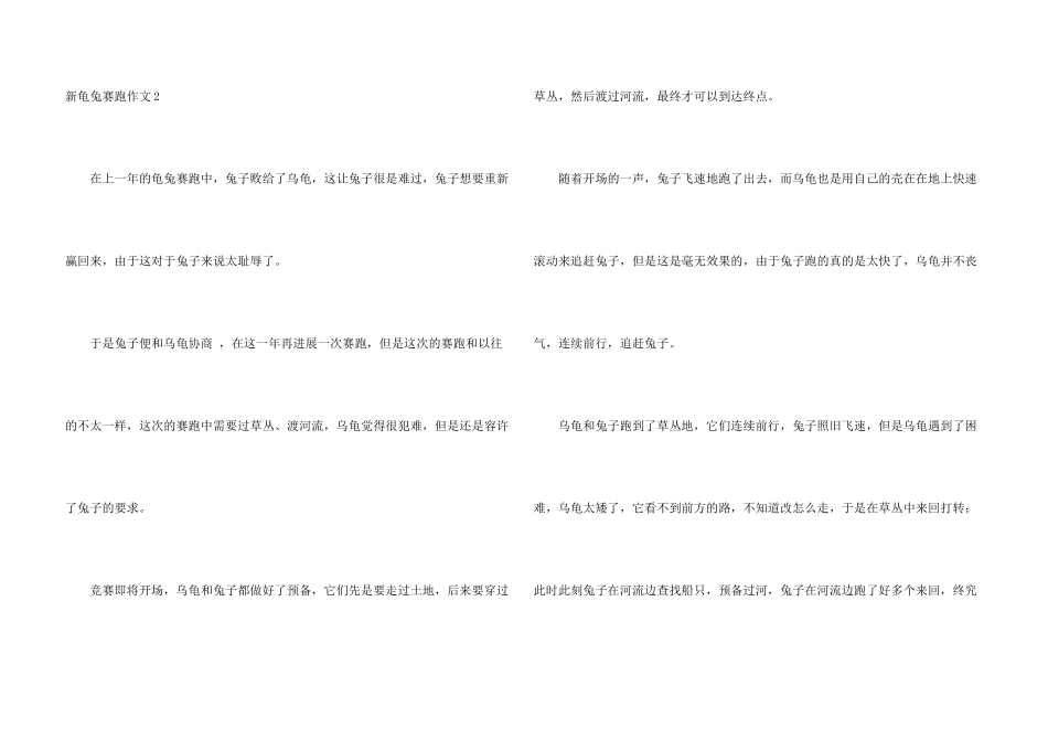 新龟兔赛跑15篇_第3页