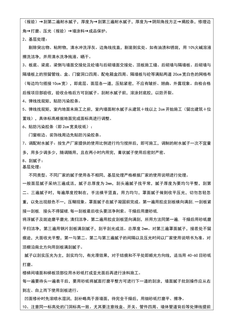 施工技术交底记录_第2页