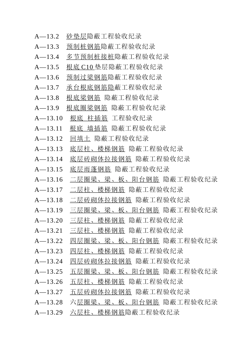 施工技术资料汇总及竣工图_第3页