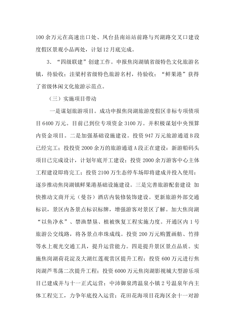 旅游局2024年工作总结及2024年工作谋划_第2页