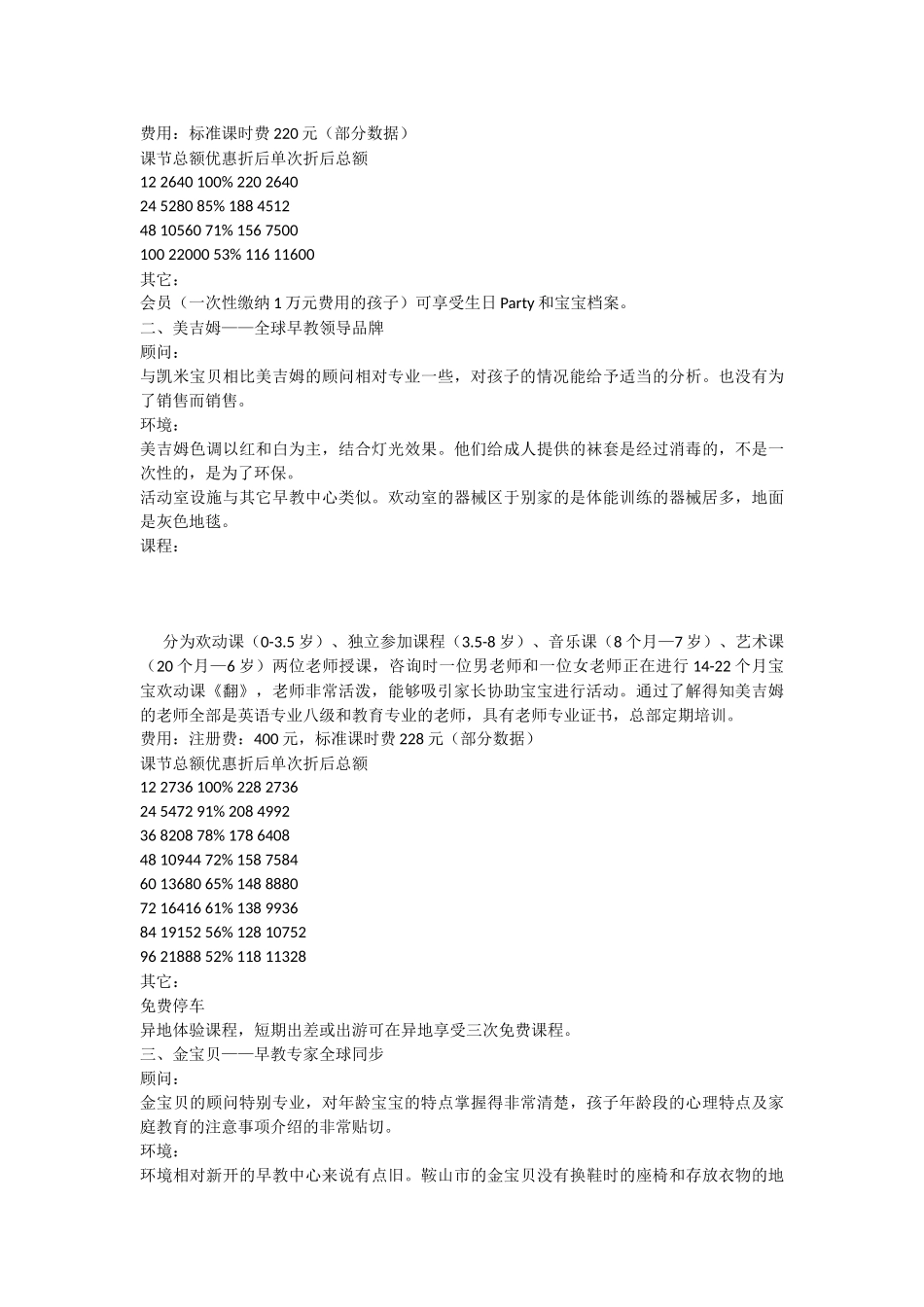 早教中心考察报告_第2页