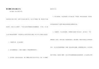 春天优美语句合集79句