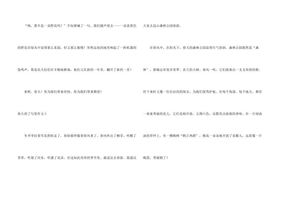 春天到了写景_第3页