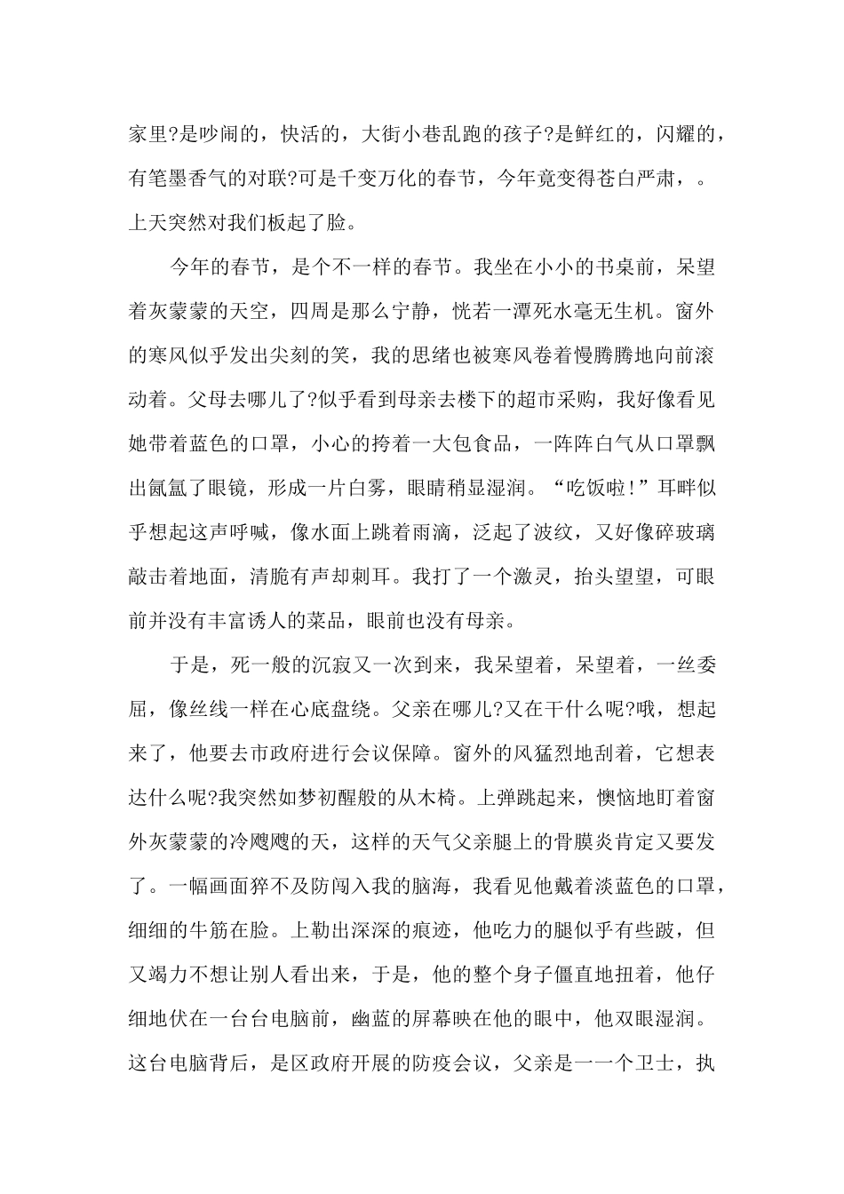 春节期间趣事作文6篇_第2页