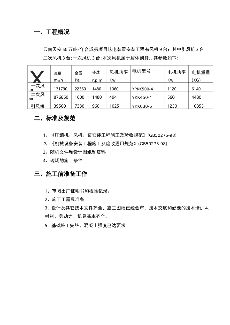 风机安装施工组织设计_第2页