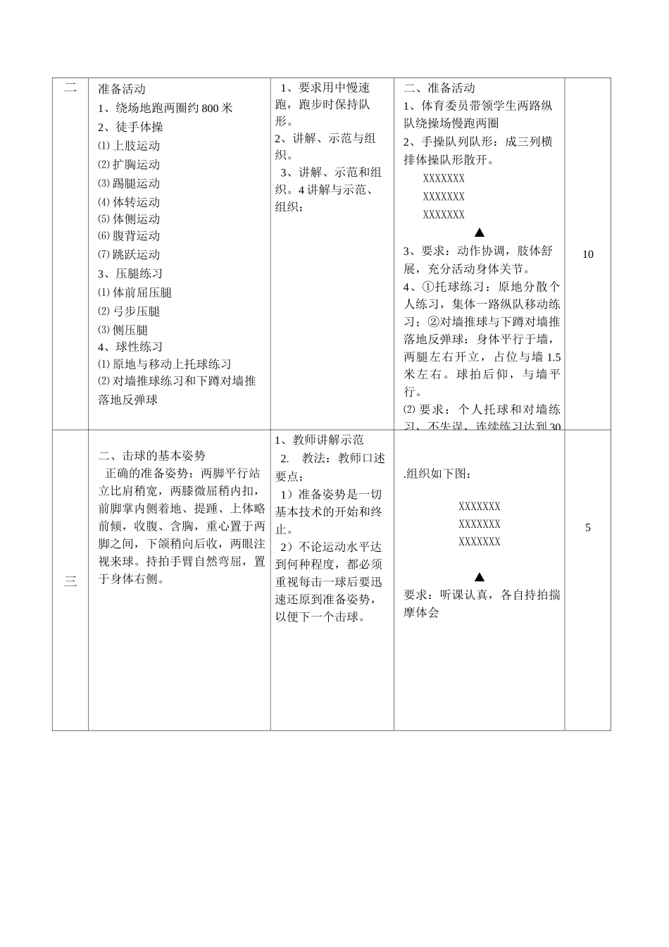 最新全套乒乓球教案_第2页