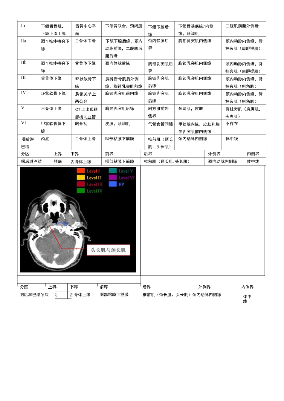 淋巴结(头颈胸分区整理)图示_第3页