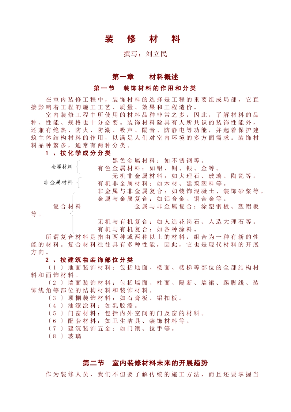 最新室内装修材料_第1页