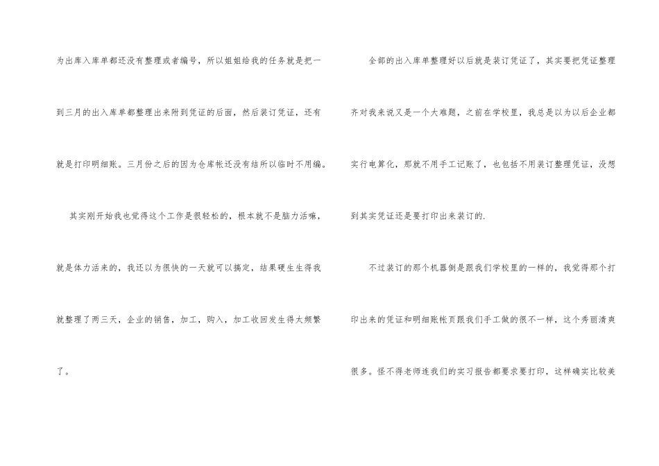 有关会计实习总结集合九篇_第2页