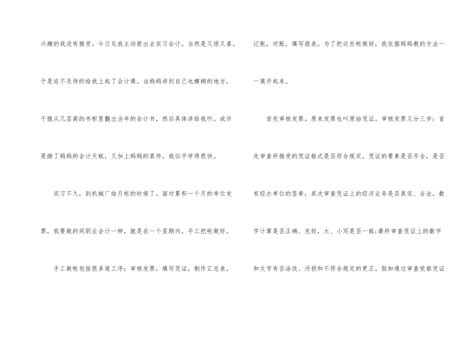 有关会计实习总结集锦7篇_第2页