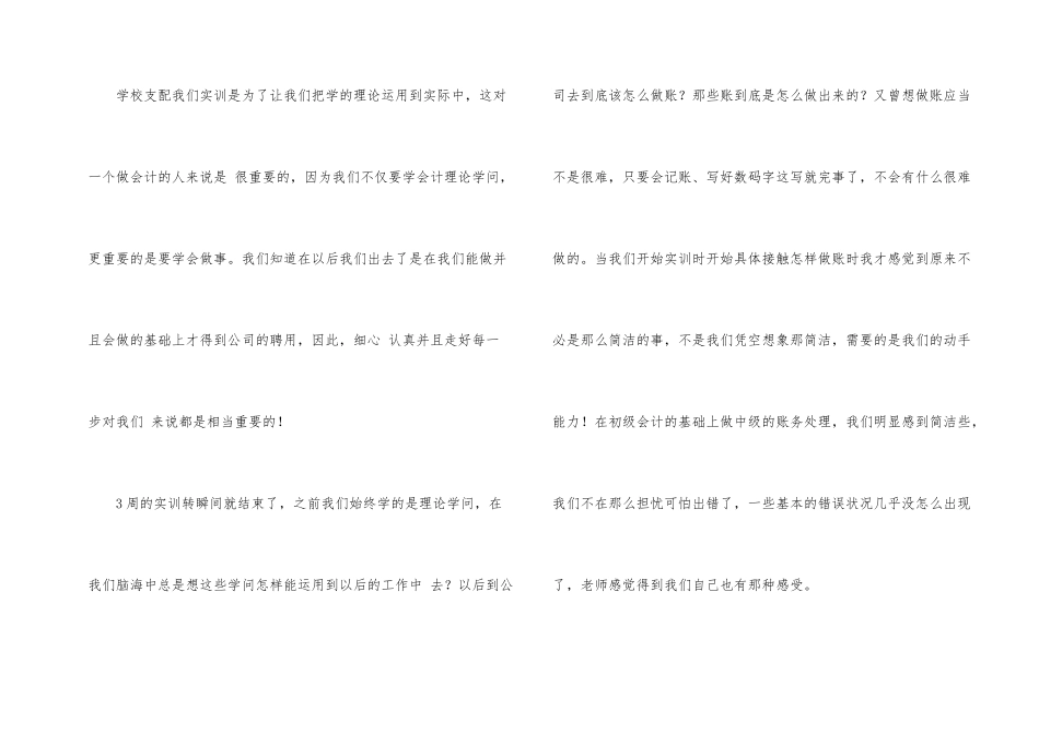 有关会计实习总结四篇_第2页
