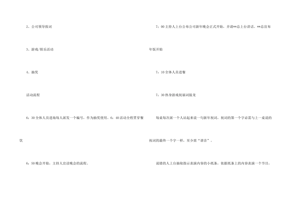 有关公司年会策划方案模板合集7篇_第2页