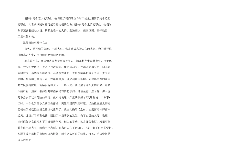 有关向消防员致敬的优秀_第2页