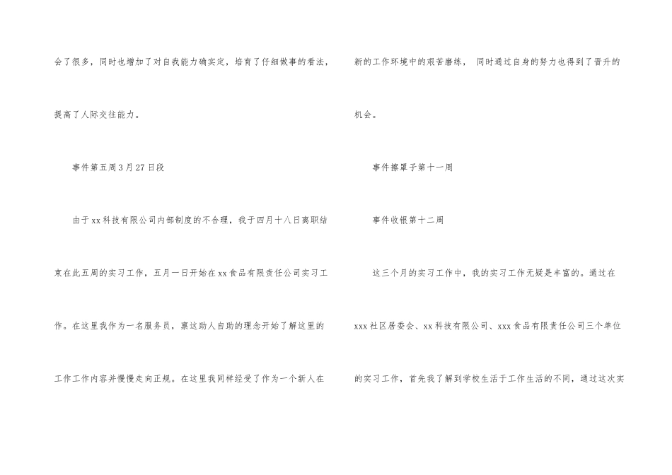 有关大学生周记3篇_第3页