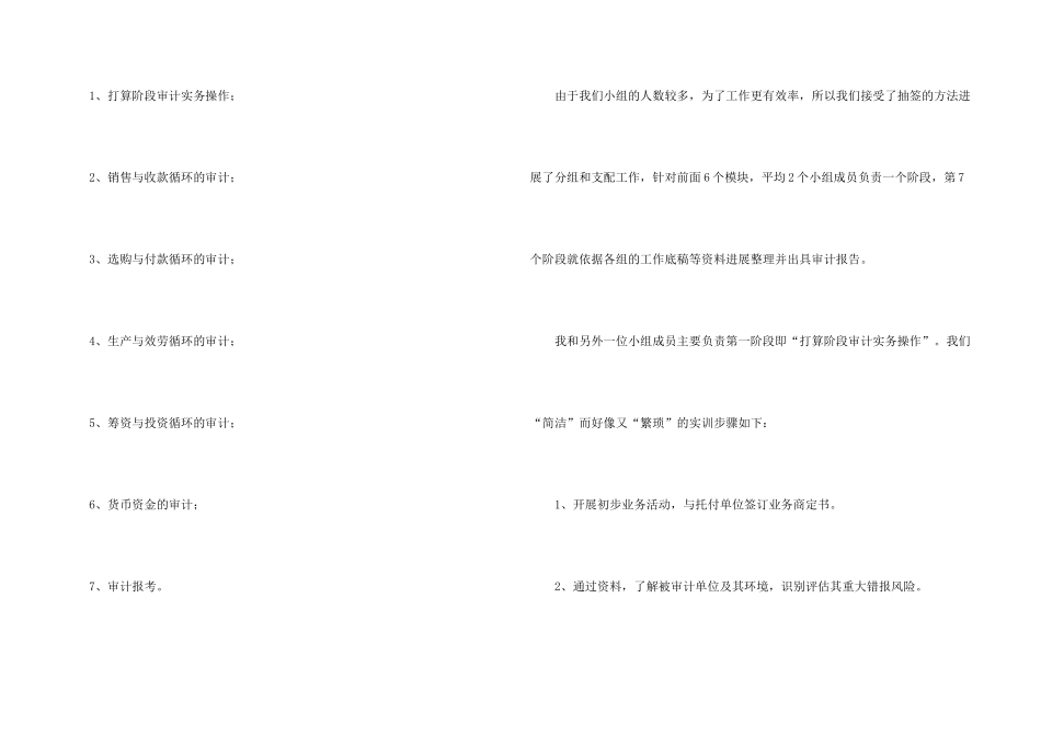 有关审计实习报告（3篇）_第3页