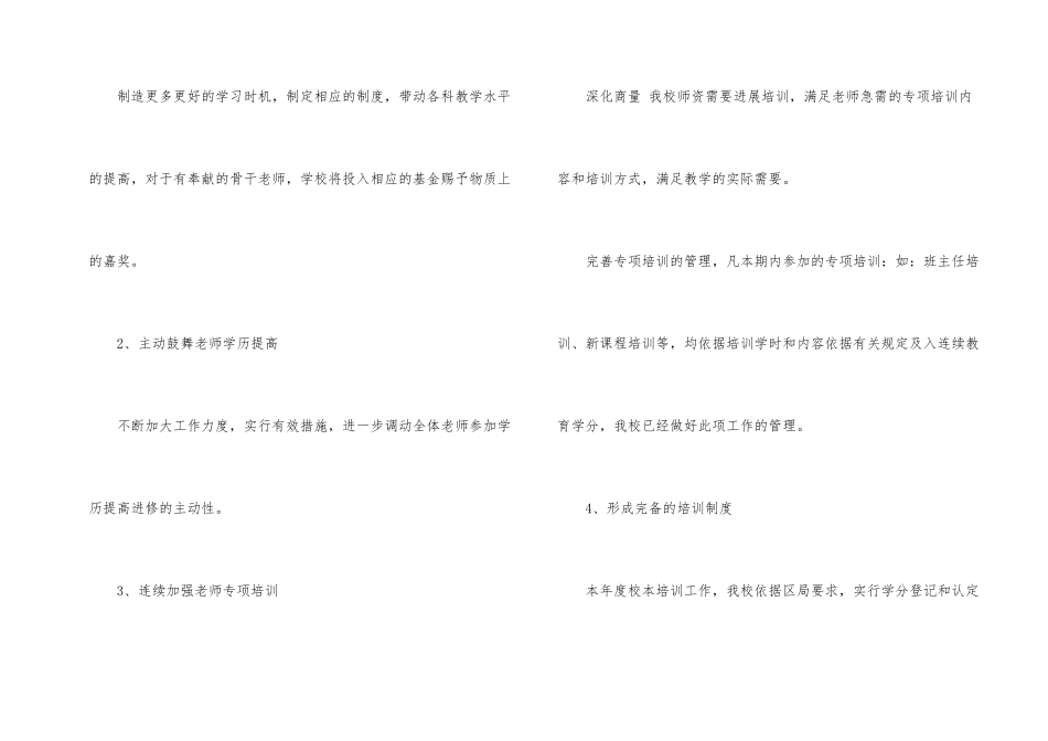 有关小学教师培训总结_第2页