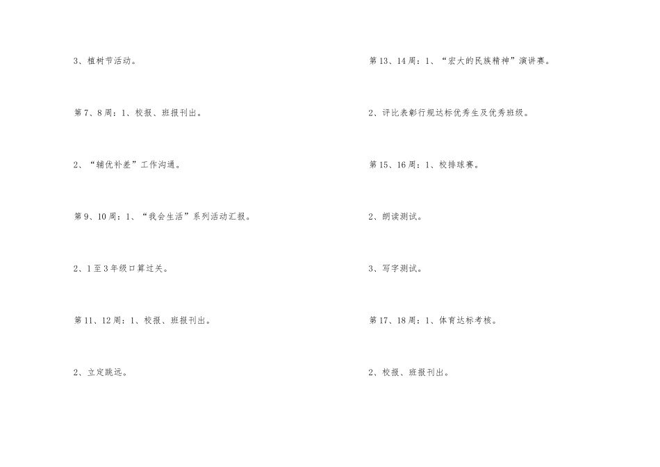 有关小学班级工作计划集合六篇_第2页