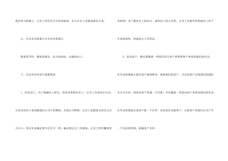 有关年会策划模板六篇_第2页