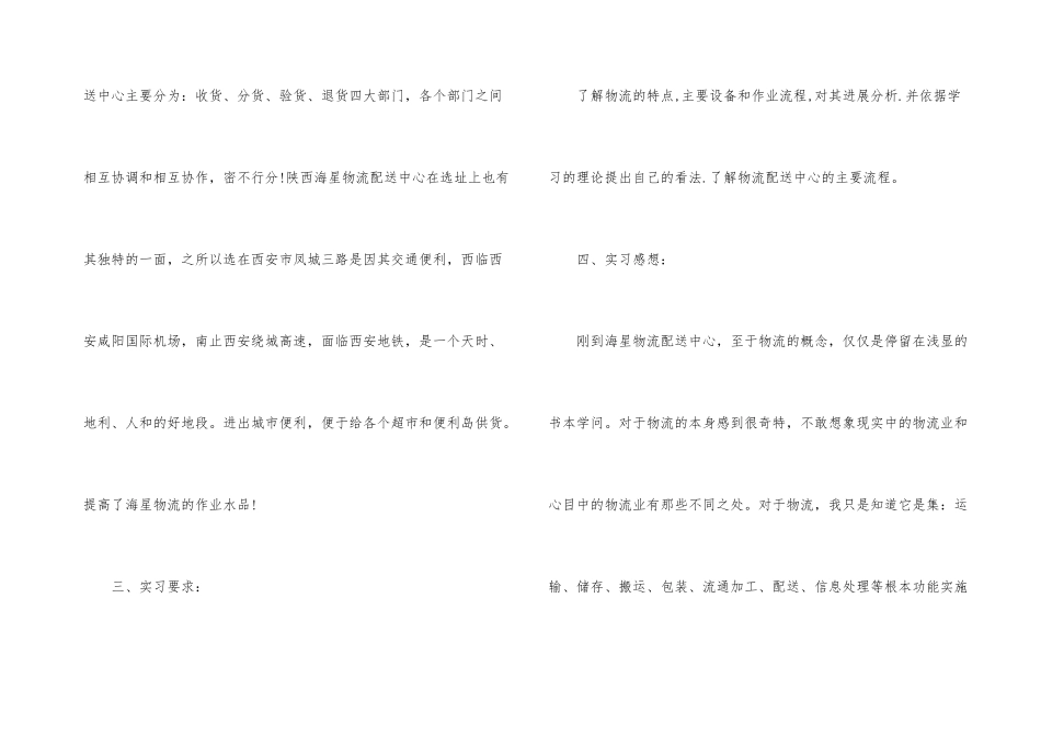 有关物流实习总结锦集六篇_第3页