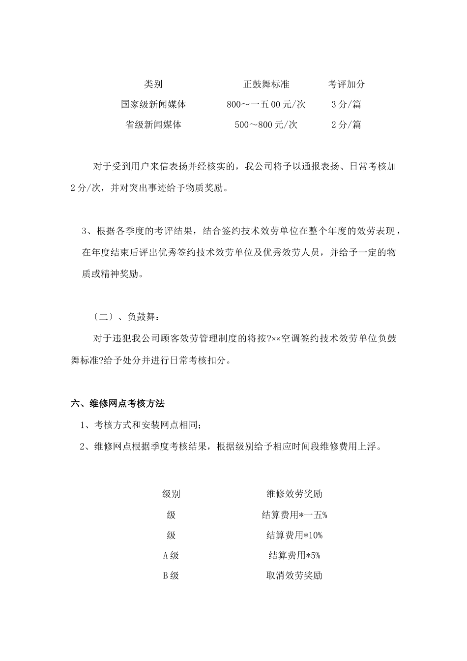 服务网点考评管理制度_第3页