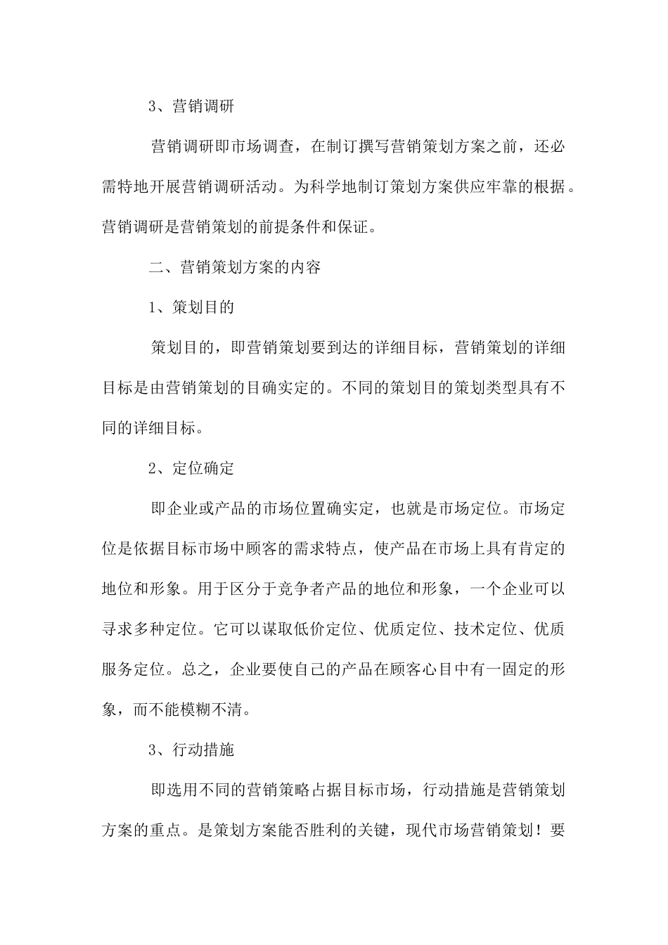 服装营销计划书_第2页