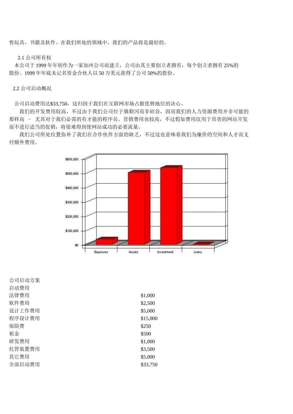 某互联网公司创业计划书_第3页