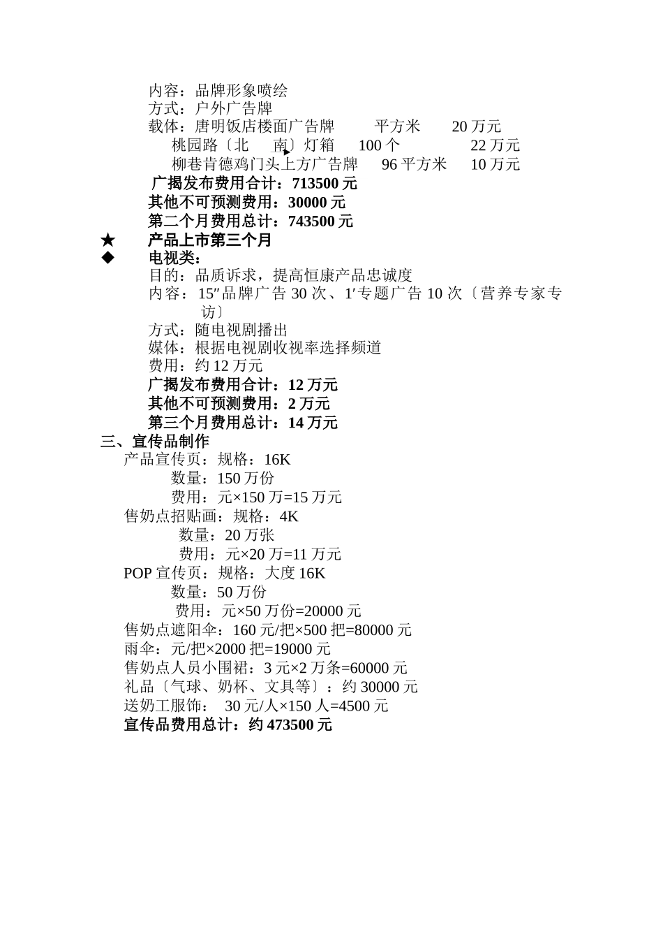 某产品上市广告策划草案_第3页