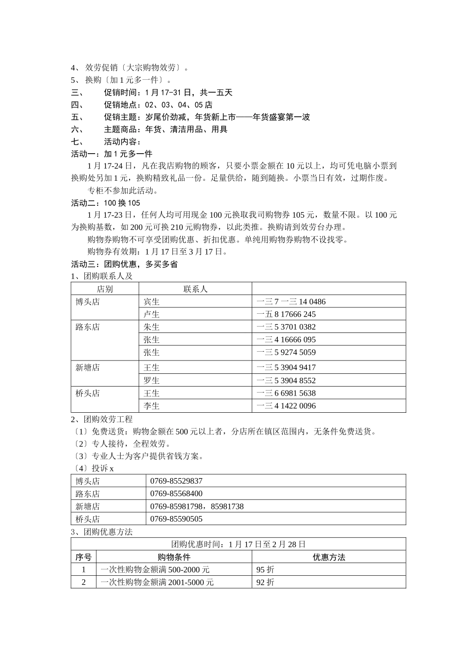 某产品迎春促销方案_第2页