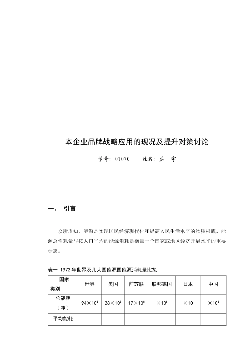 某企业品牌战略应用的现况与提升对策探讨_第1页