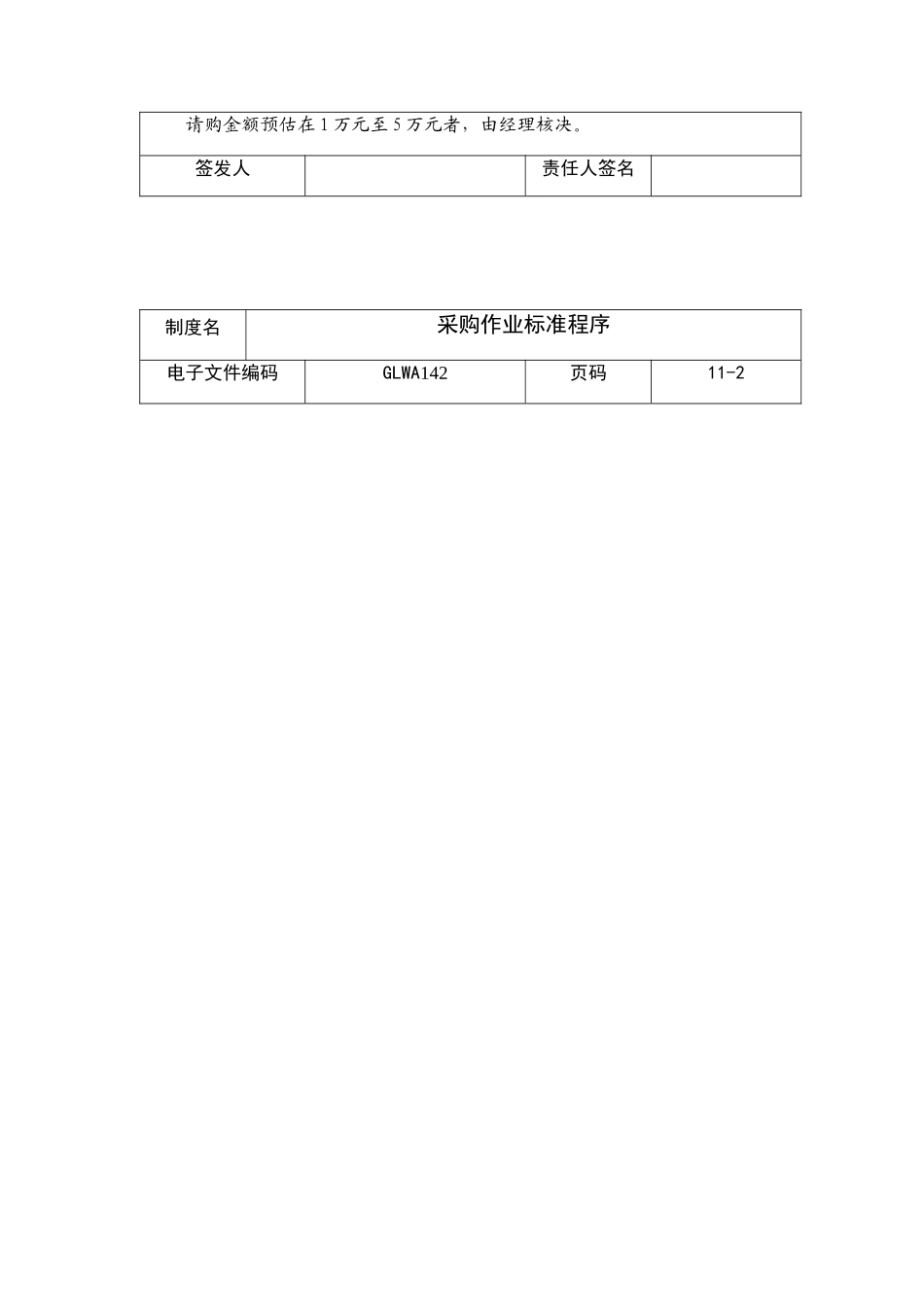 某公司采购作业标准程序分析_第3页