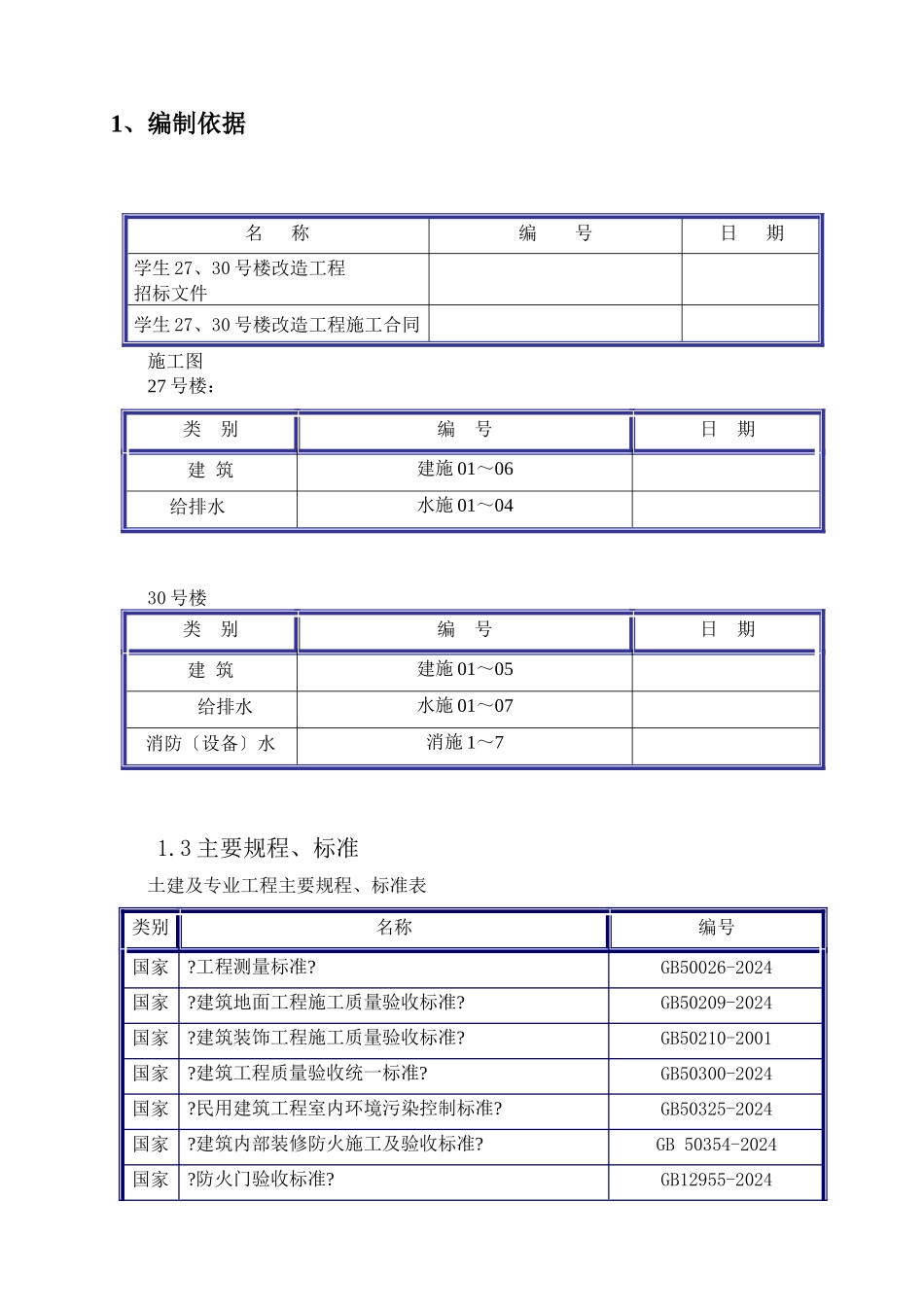 某公寓装修施工组织设计_第1页
