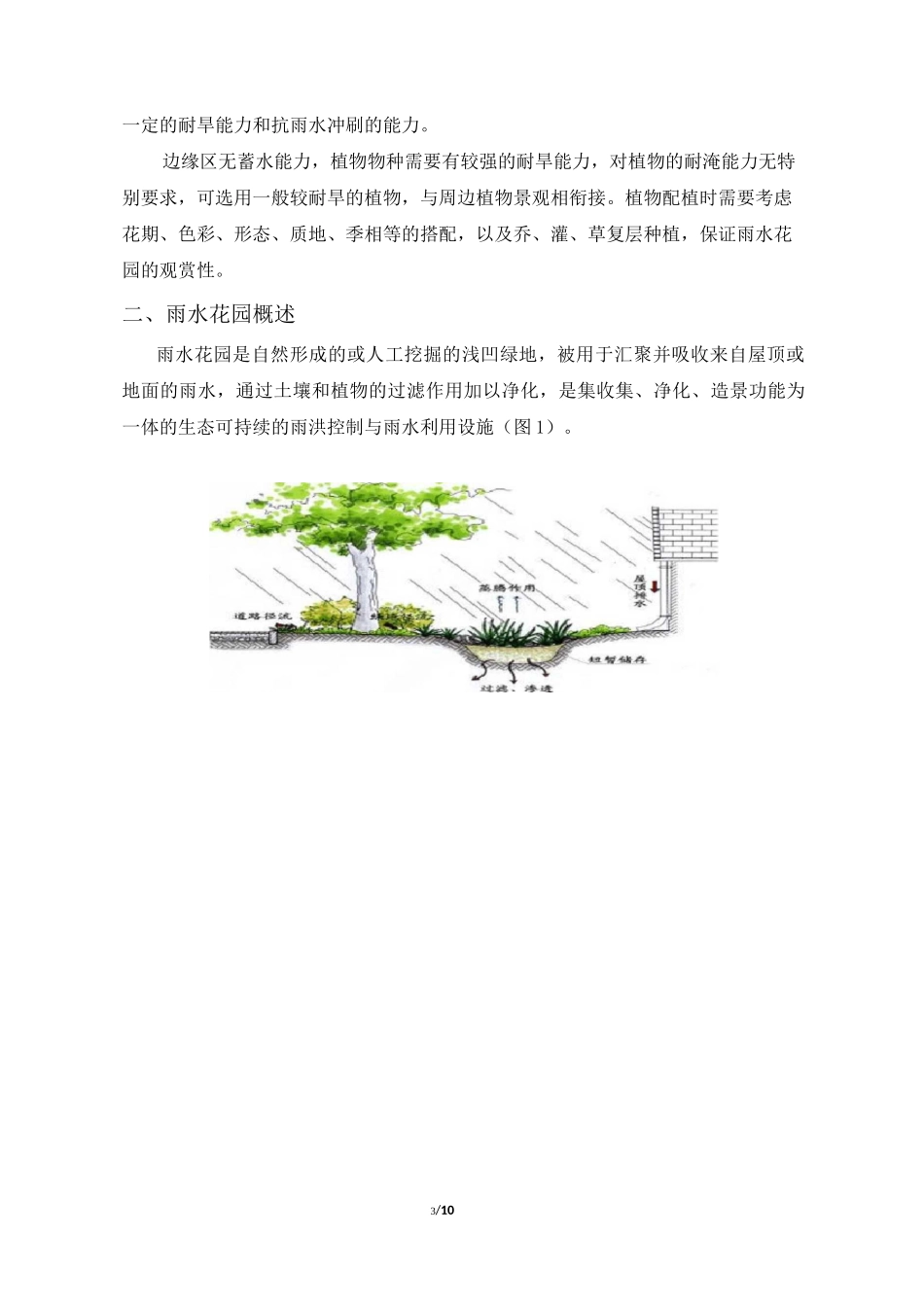 雨水花园概述及设计方案_第3页