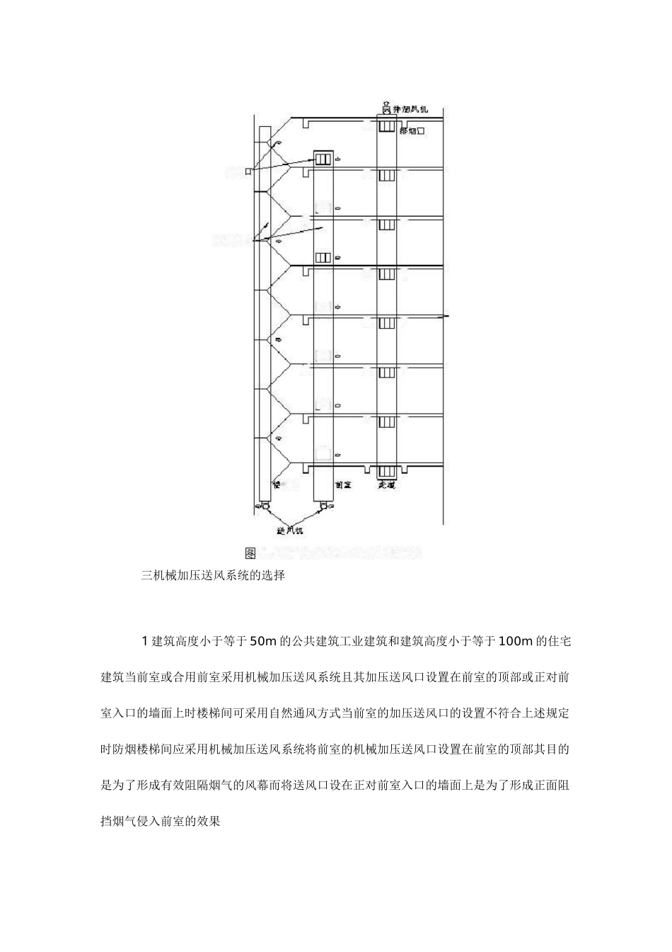机械加压送风系统方案_第2页