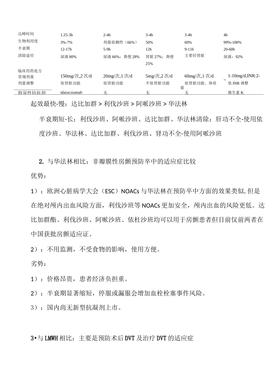 新型口服抗凝药物概述_第3页