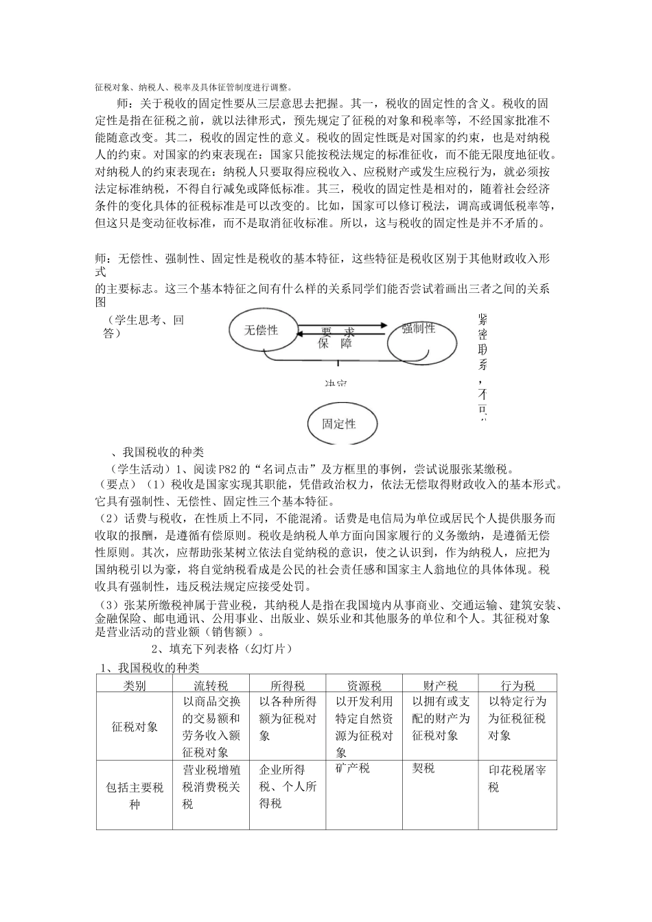 税收及其种类教案_第3页