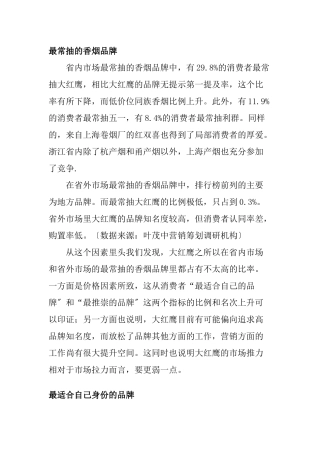 某品牌营销策划方案之七