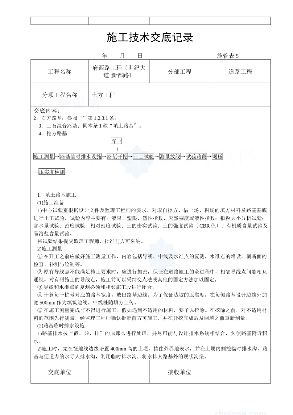 某市政道路工程4个分项工程施工技术交底_第2页