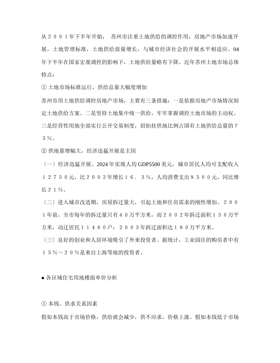 某某年苏州土地市场分析_第3页