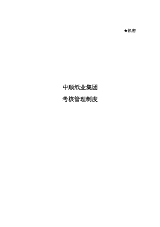 某某纸业公司人力资源咨询项目最终报告