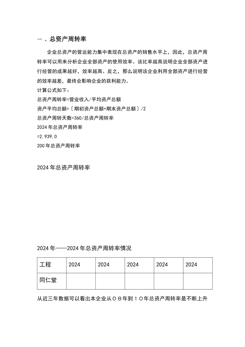 某药业公司财务报表分析_第2页
