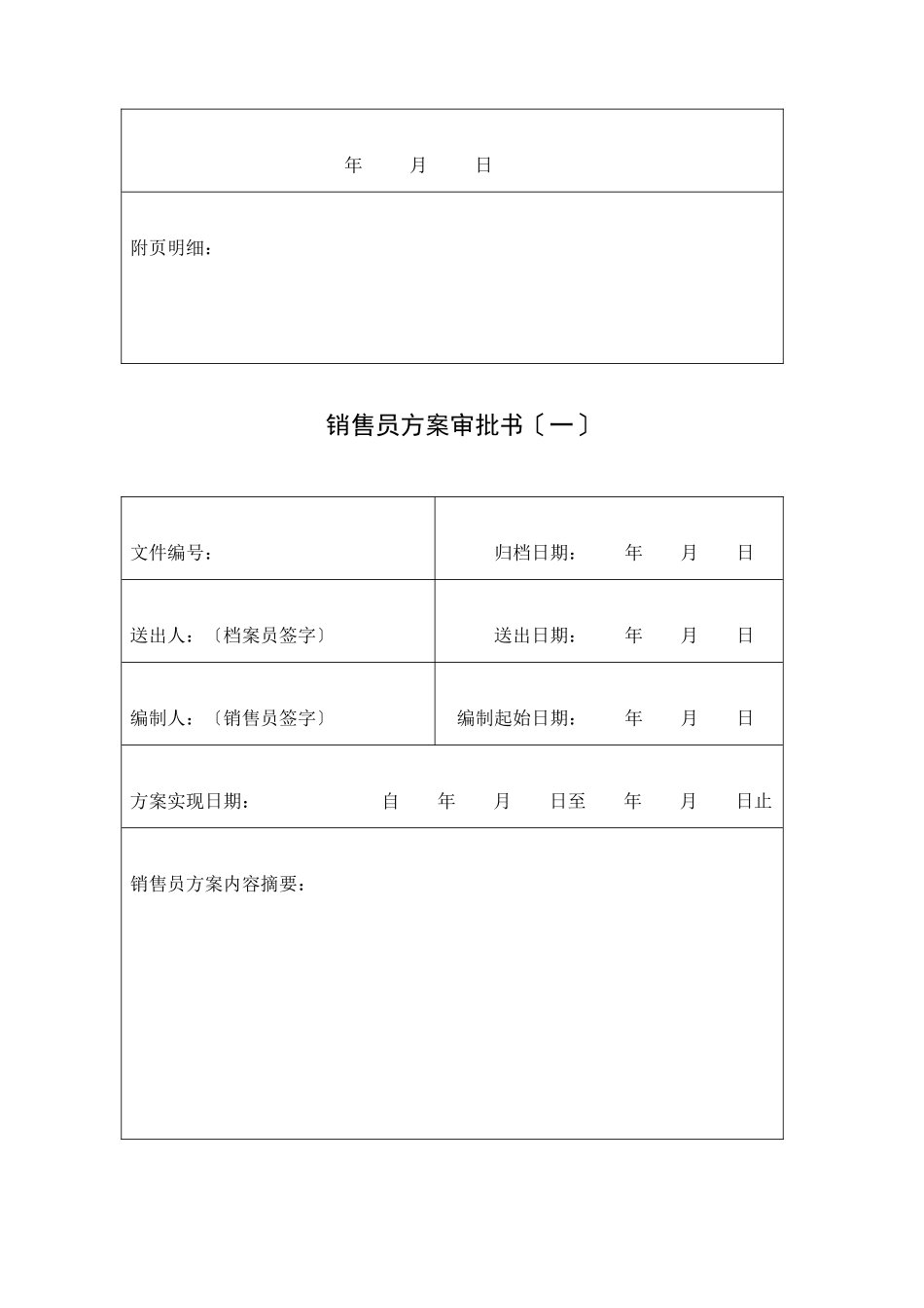 某酒店营销部表格汇总_第3页