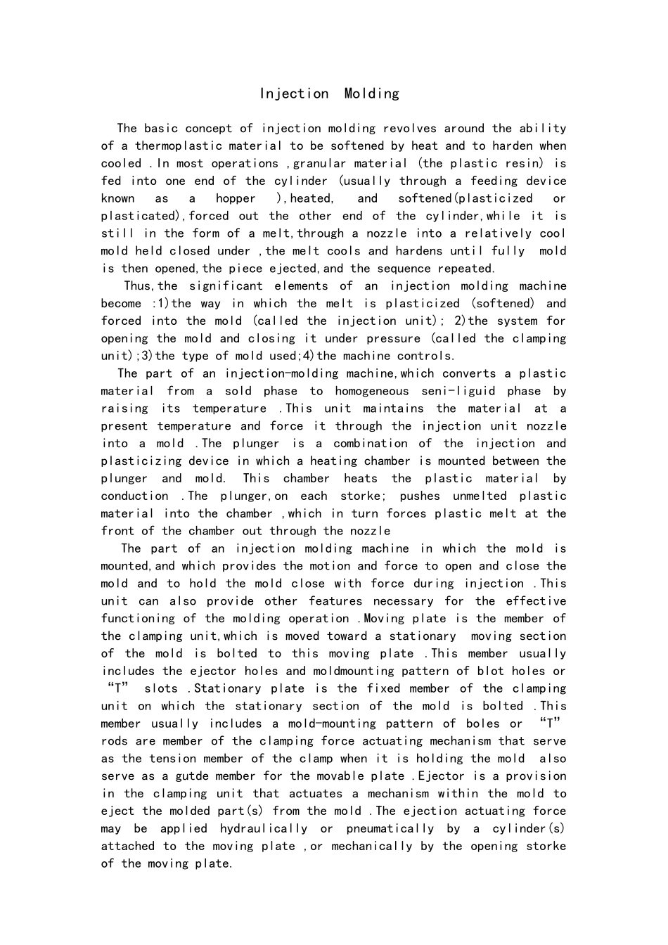 模具毕业设计论文外文翻译_第1页