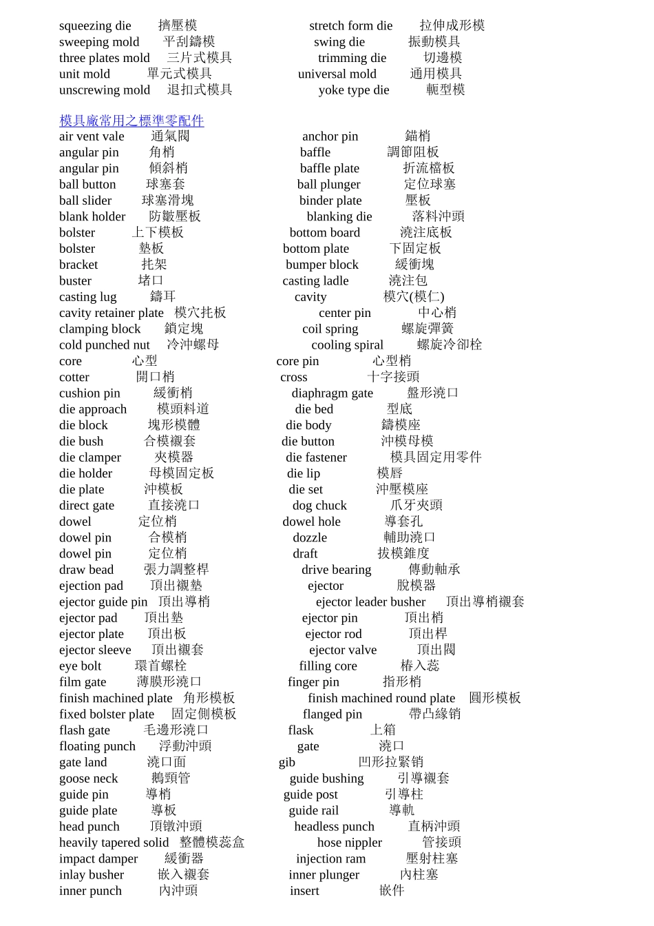 模具技术用语_第2页
