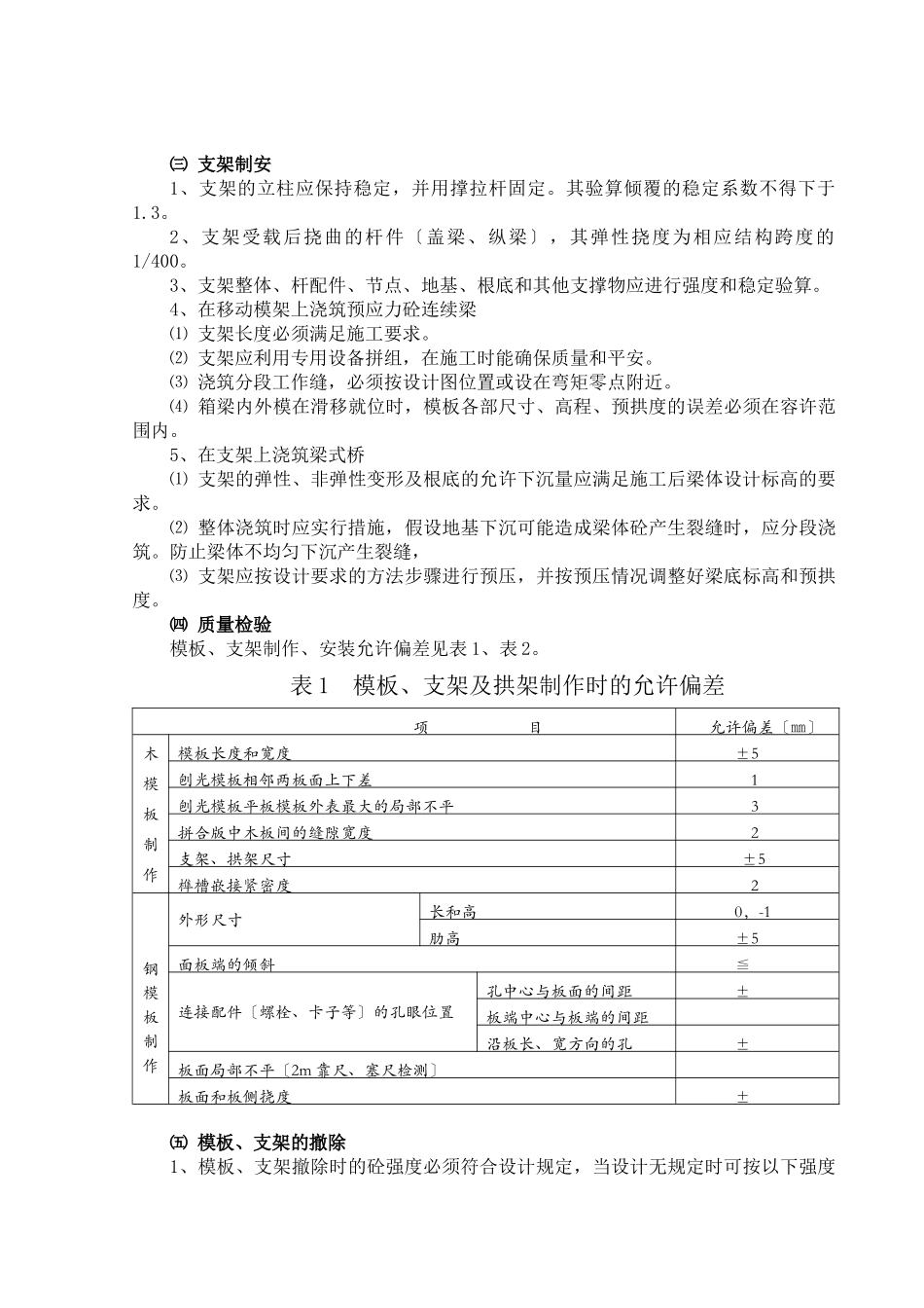 模板支架施工作业指导书_第2页