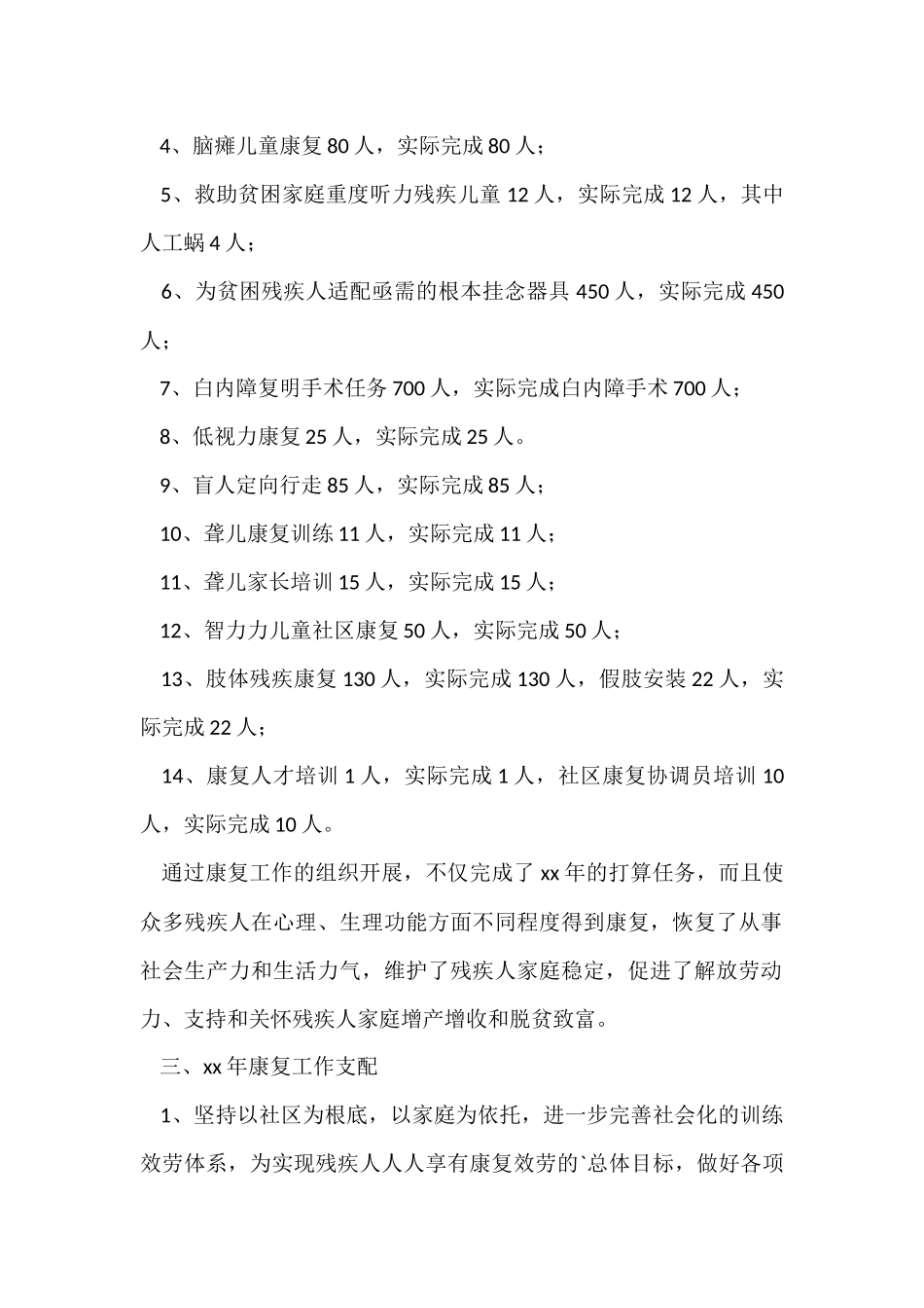 残疾人康复服务工作总结_第2页