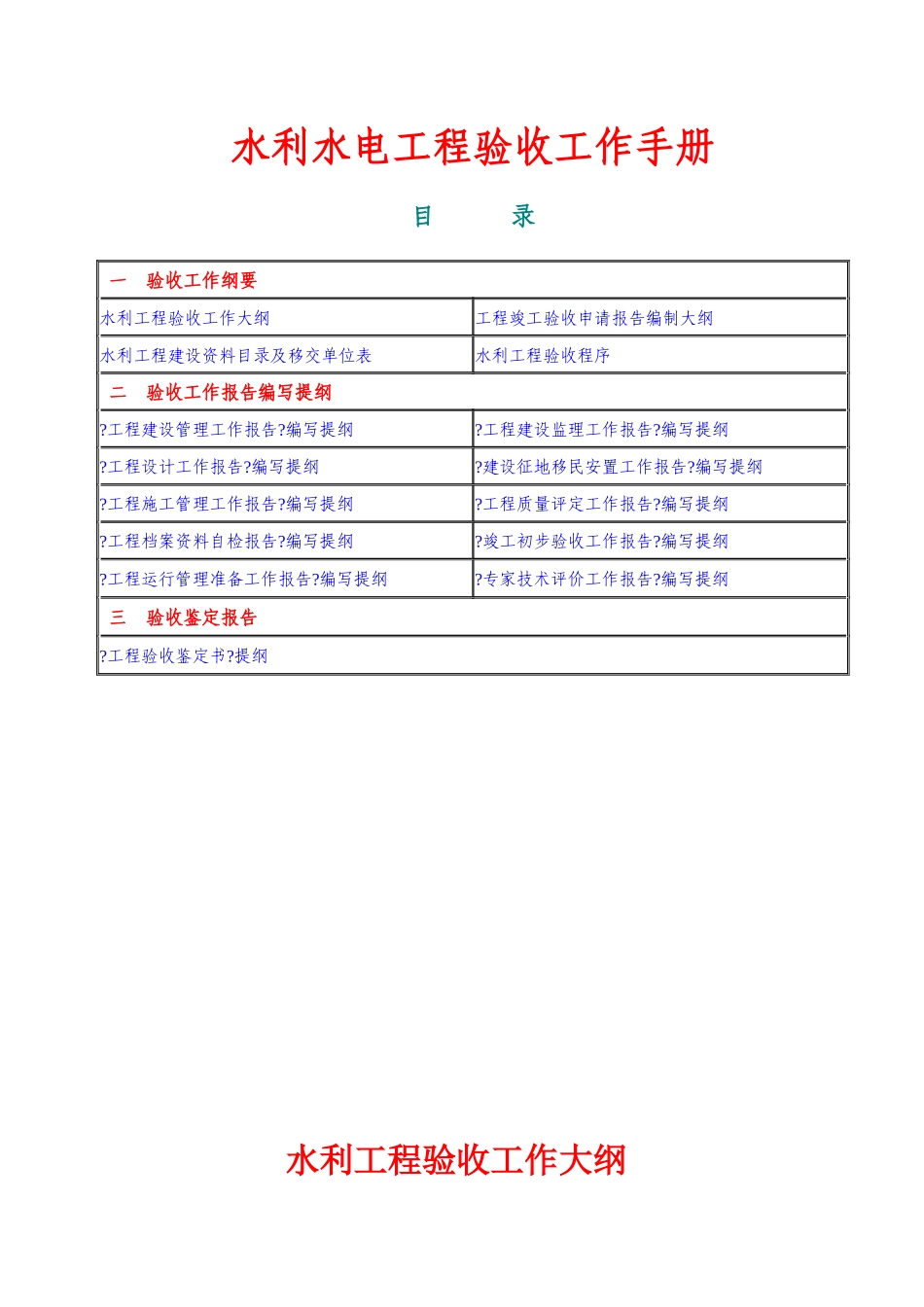 水利水电工程验收工作手册_第1页