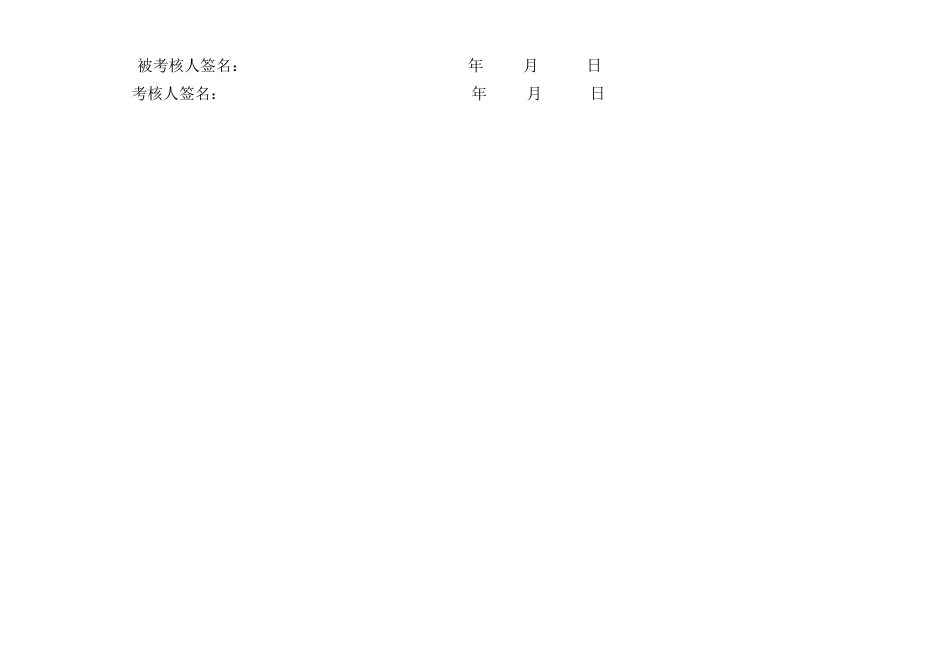 水电维修人员考核表_第2页