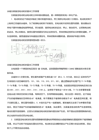 永磁无刷直流电动机的基本工作原理