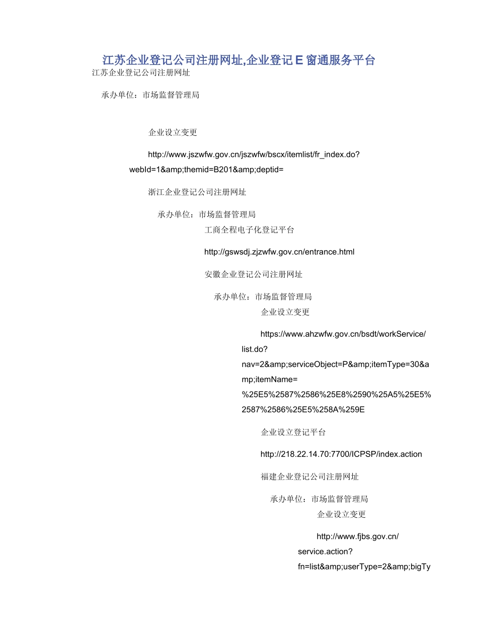 江苏企业登记公司注册网址_第1页